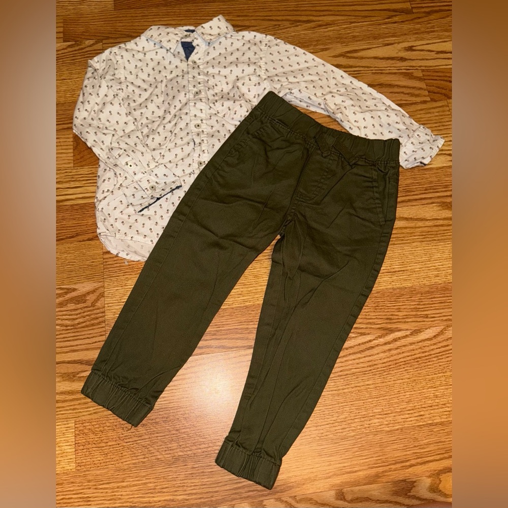 NWOT Ben Sherman 4T Shirt & Pants